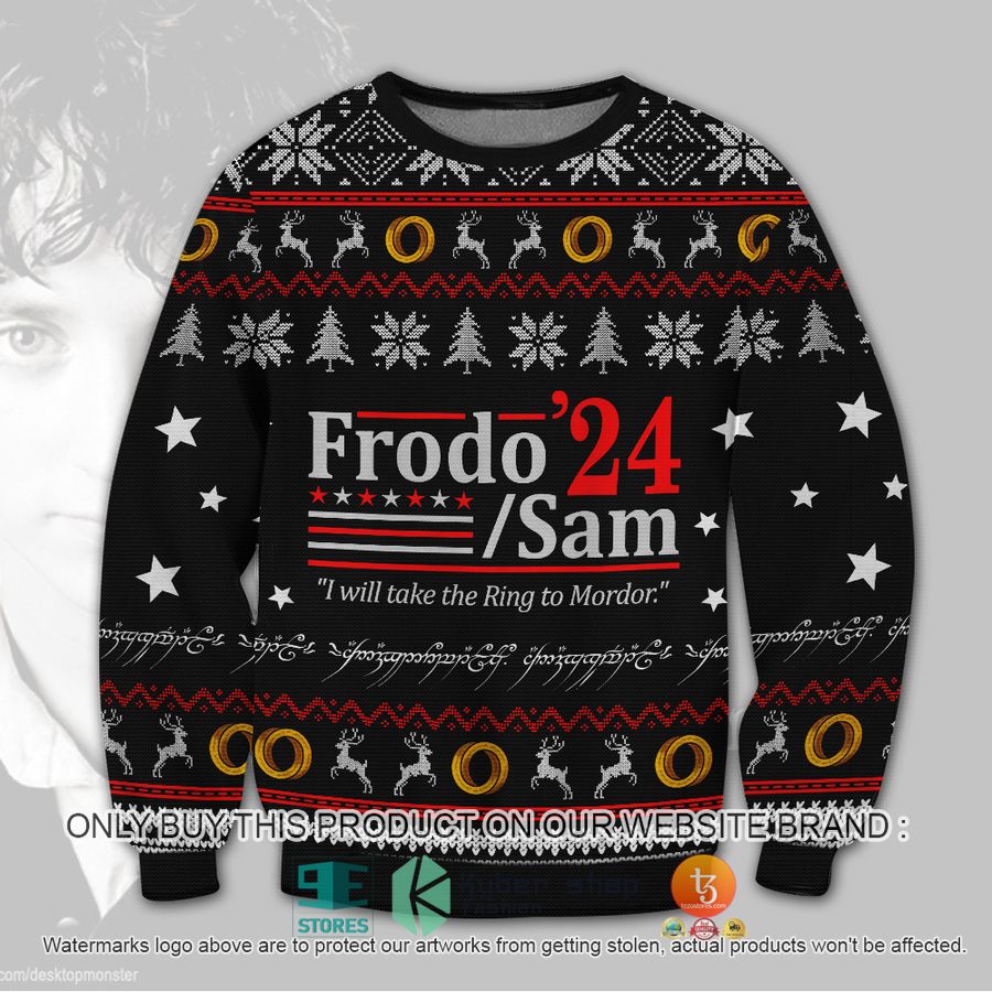 lord of the ring frodo sam24 ugly sweater 1 69109
