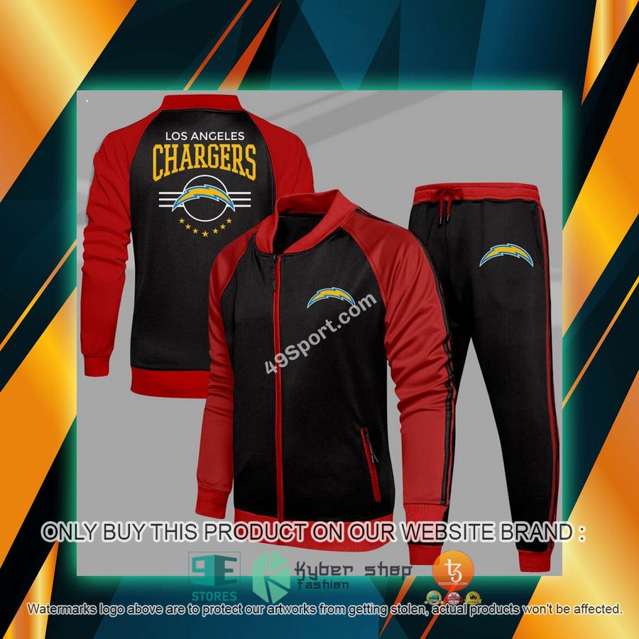 los angeles chargers logo sport tracksuit 2 18509
