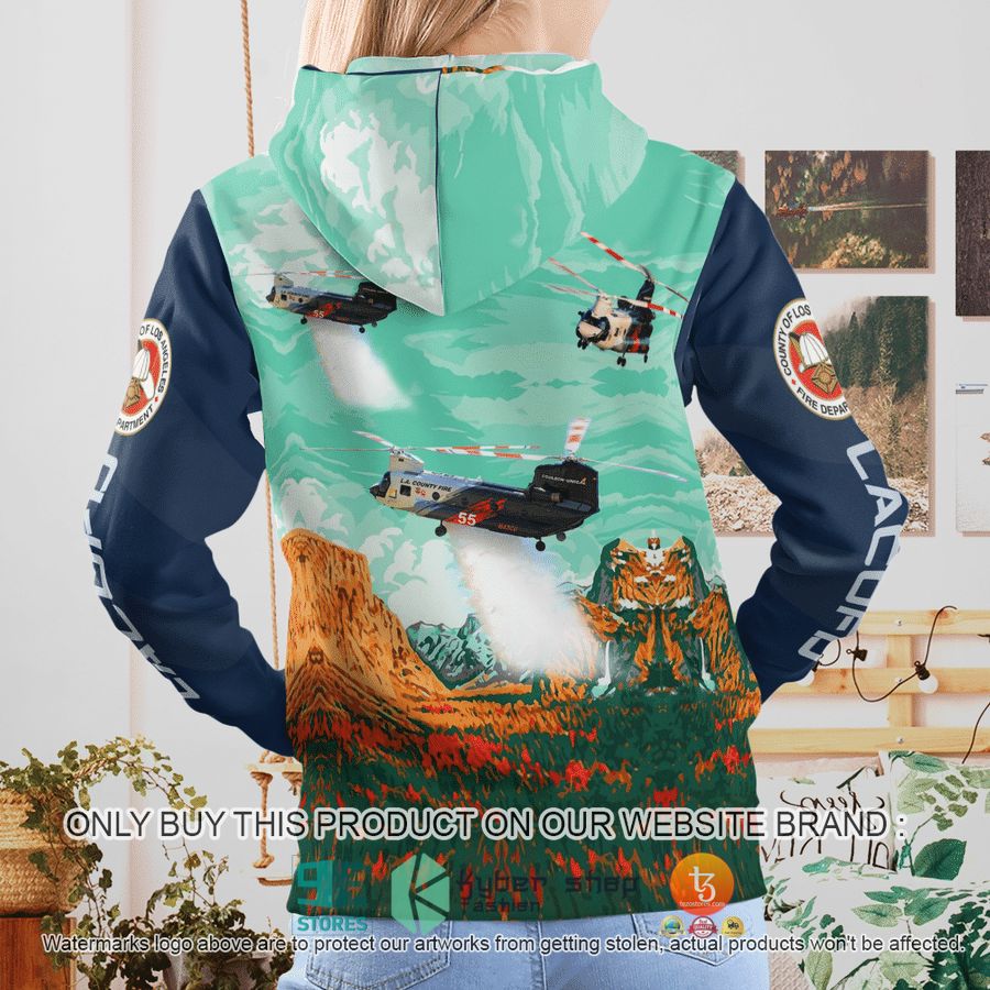 NEW Los Angeles County Fire Department Boeing CH-47D Chinook Helitanker Hoodie 6 los angeles county fire department boeing ch 47d chinook helitanker 3d hoodie 6 4973