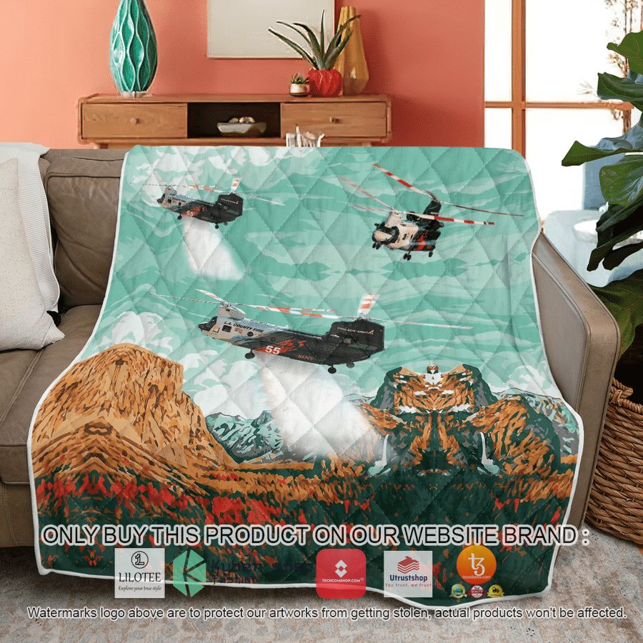 HOT Los Angeles County Fire Department Boeing CH-47D Chinook Helitanker Quilt 9 los angeles county fire department boeing ch 47d chinook helitanker quilt blanket 9 6898