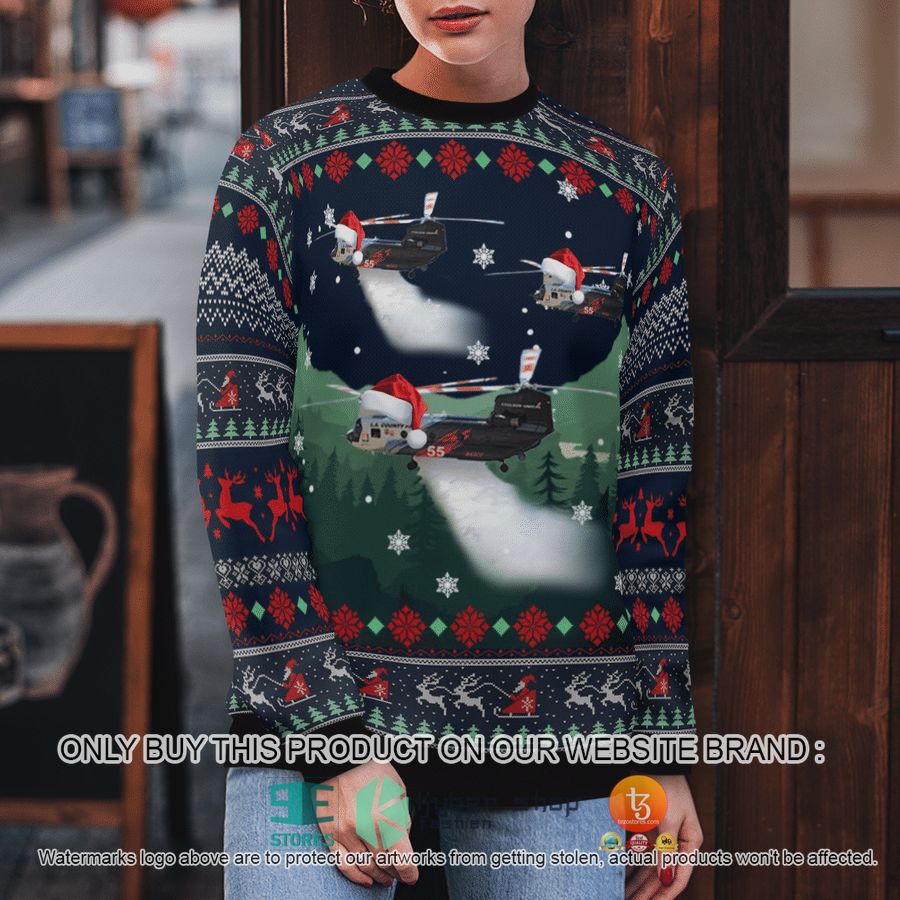 NEW Los Angeles County Fire Department CH-47 Christmas Sweatshirt, Sweater 10 los angeles county fire department ch 47 christmas sweater sweatshirt 10 4881