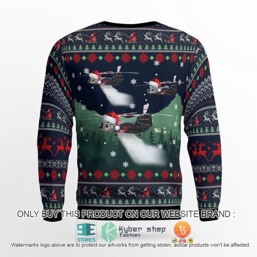 NEW Los Angeles County Fire Department CH-47 Christmas Sweatshirt, Sweater 6 los angeles county fire department ch 47 christmas sweater sweatshirt 6 22817