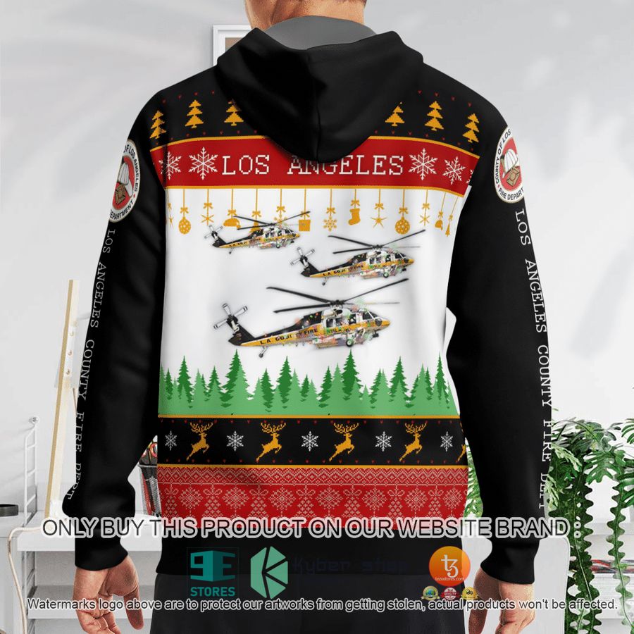 NEW Los Angeles County Fire Department Sikorsky S-70A Firehawk Hoodie 11 los angeles county fire department sikorsky s 70a firehawk 3d hoodie 11 60523