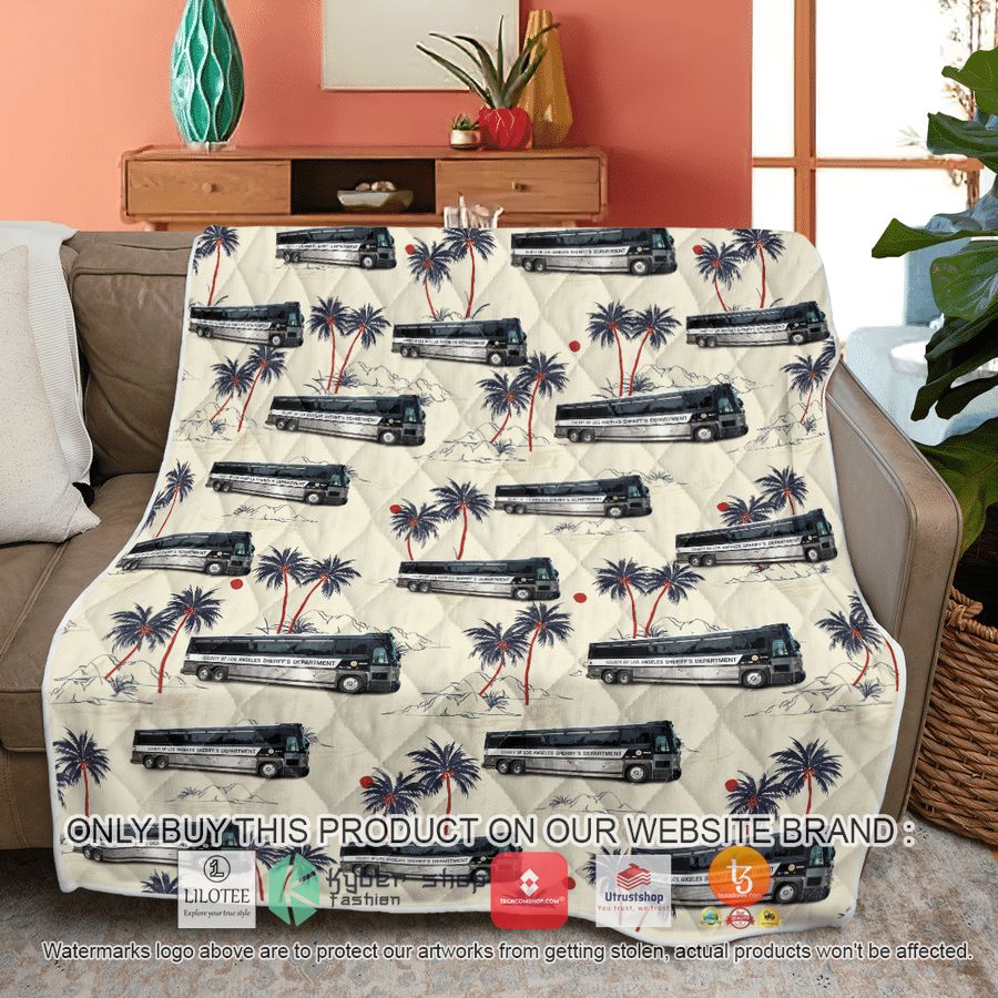 HOT Los Angeles County Sheriff Prisoner Bus Christmas Quilt 9 los angeles county sheriff prisoner bus christmas quilt blanket 9 3610