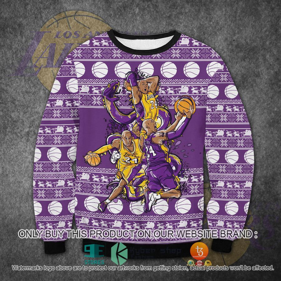 los angeles lakers ugly sweater 1 23706