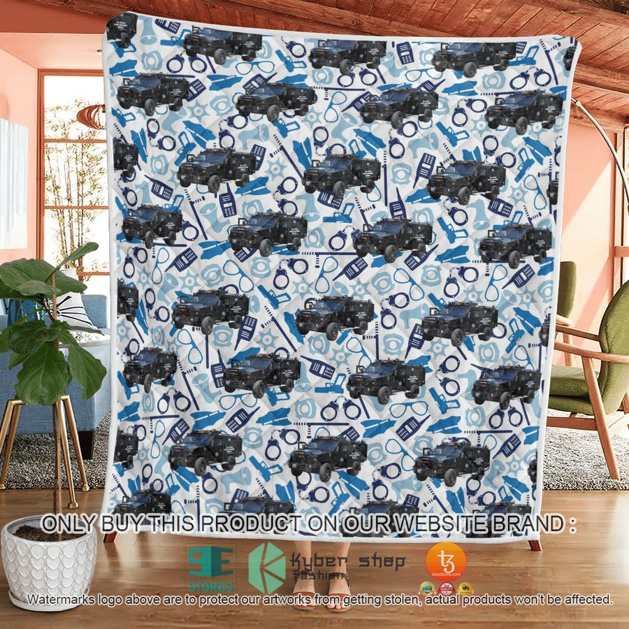NEW Los Angeles SWAT Police Department LAPD SWAT Armoured Vehicle Quilt 8 los angeles swat police department lapd swat armoured vehicle quilt blanket 8 80851