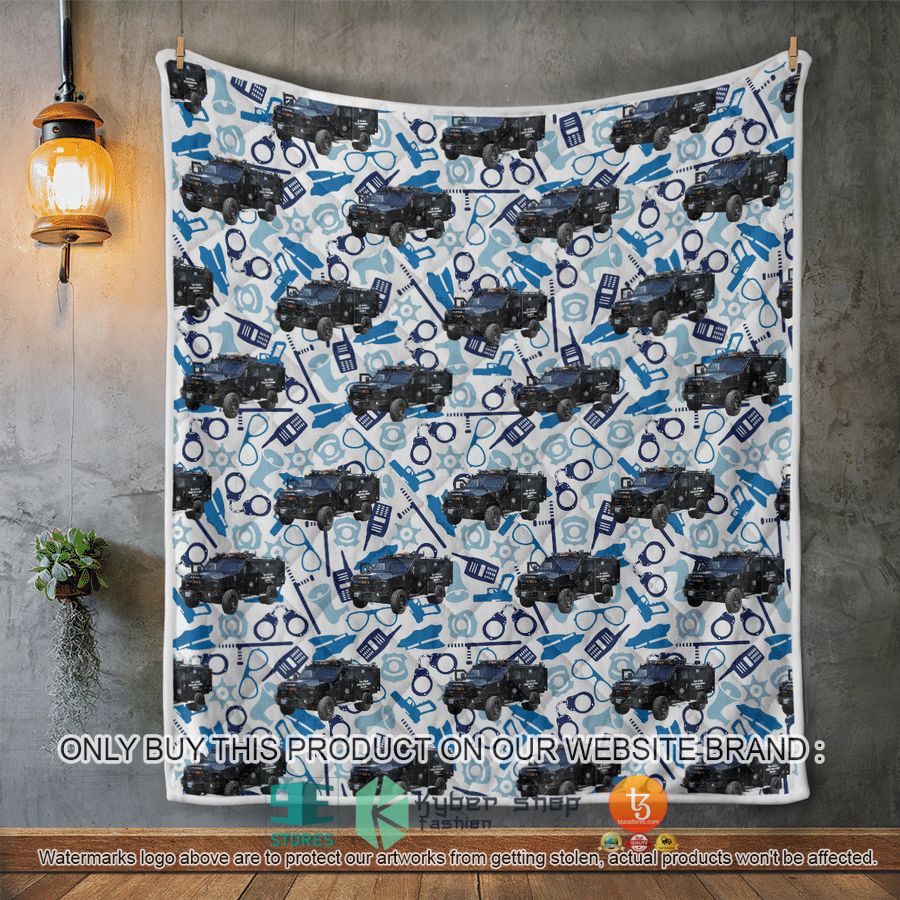 NEW Los Angeles SWAT Police Department LAPD SWAT Armoured Vehicle Quilt 9 los angeles swat police department lapd swat armoured vehicle quilt blanket 9 28989