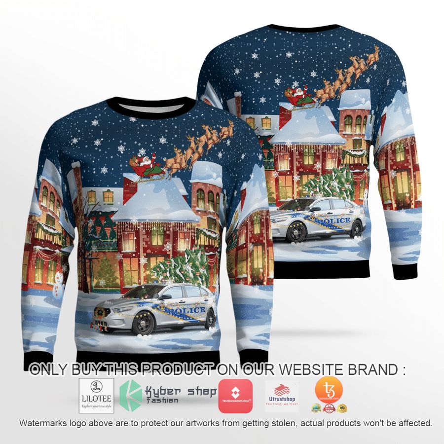 louisville kentucky louisville metro police department ford police interceptor car 3d sweater 1 85504