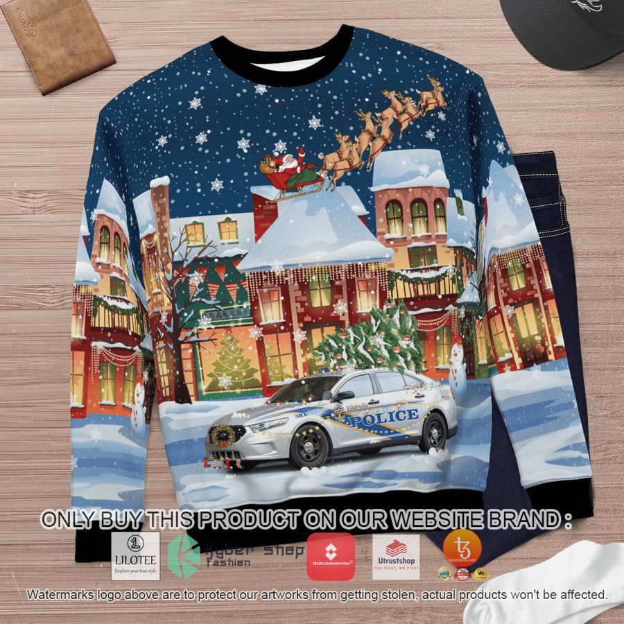 HOT Louisville, Kentucky, Louisville Metro Police Department Ford Police Interceptor Car Sweater 7 louisville kentucky louisville metro police department ford police interceptor car 3d sweater 7 468