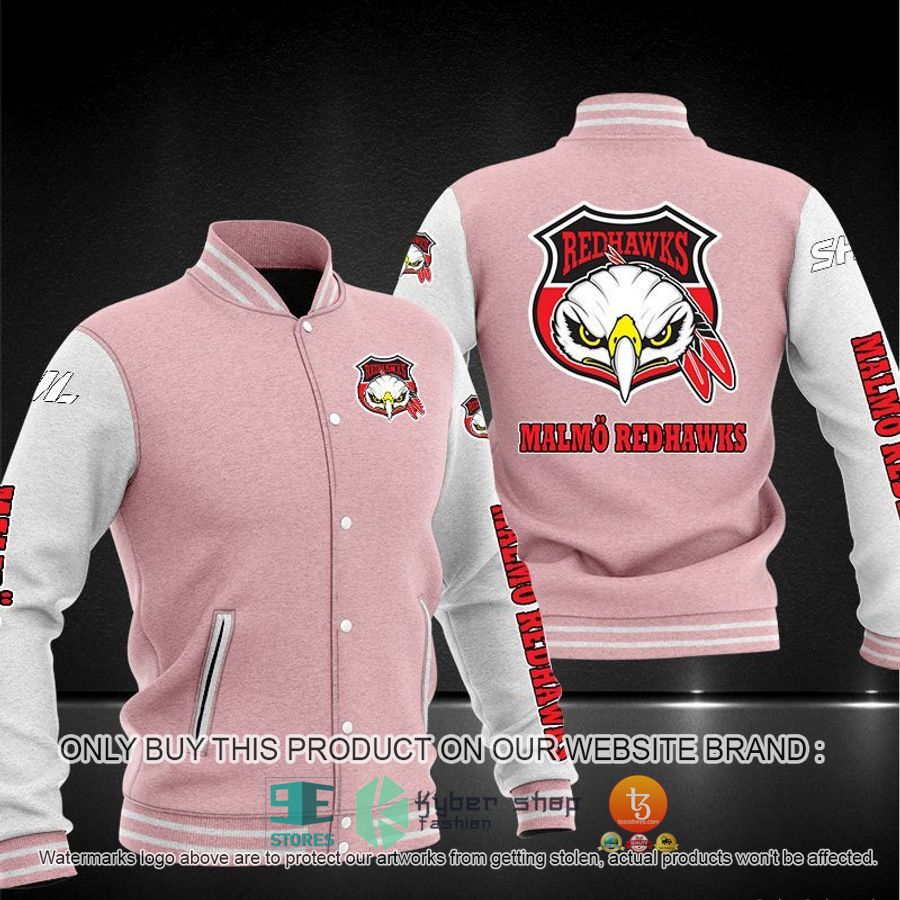 NEW Malmo Redhawks Baseball Jacket 5 malmo redhawks baseball jacket 5 52783