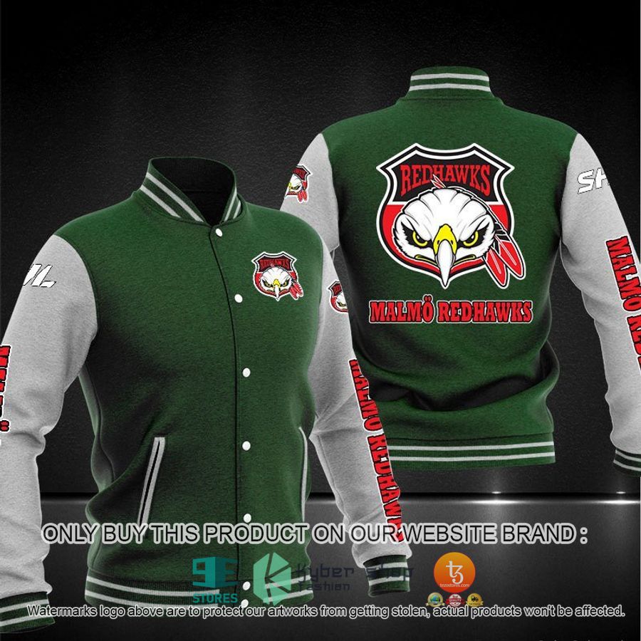 NEW Malmo Redhawks Baseball Jacket 6 malmo redhawks baseball jacket 6 99921
