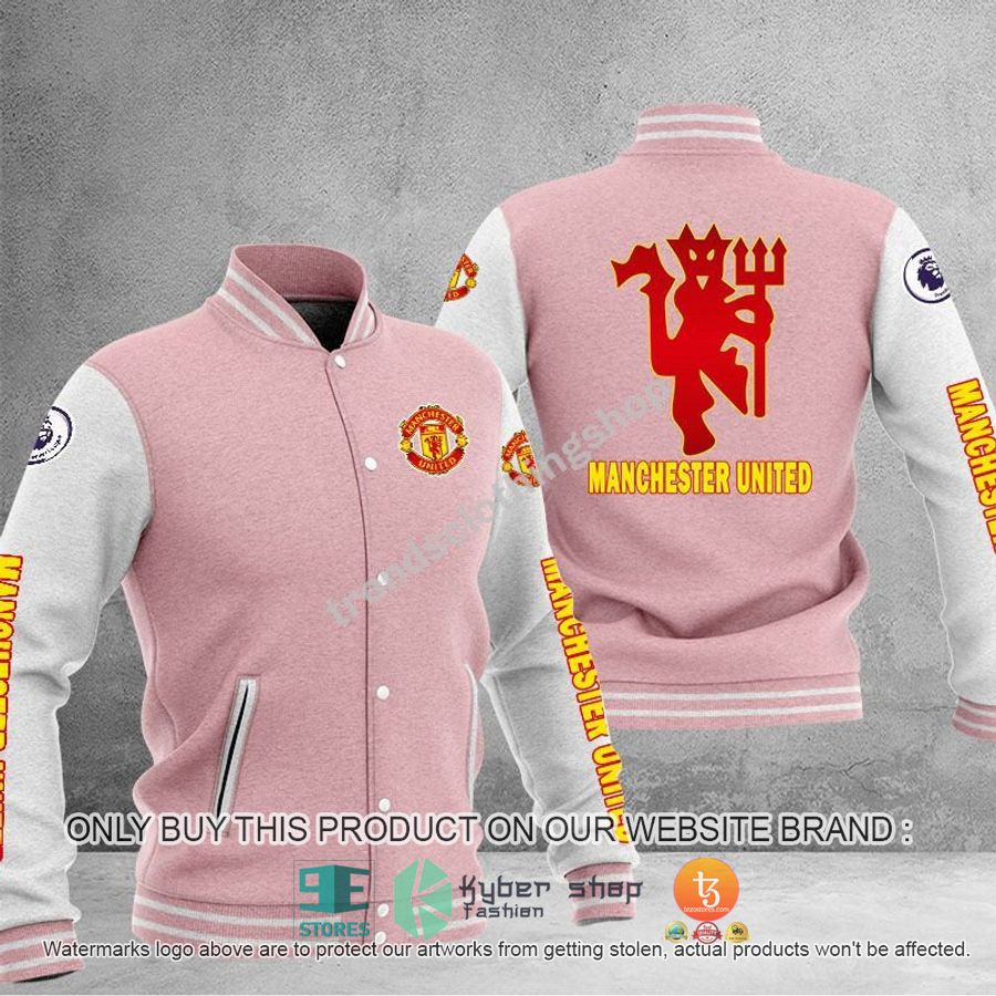 NEW Manchester United Varsity Jacket 5 manchester united baseball jacket 5 22920
