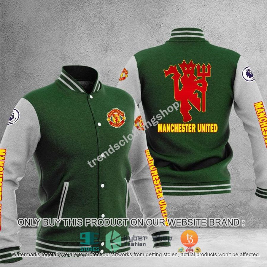 NEW Manchester United Varsity Jacket 6 manchester united baseball jacket 6 76251