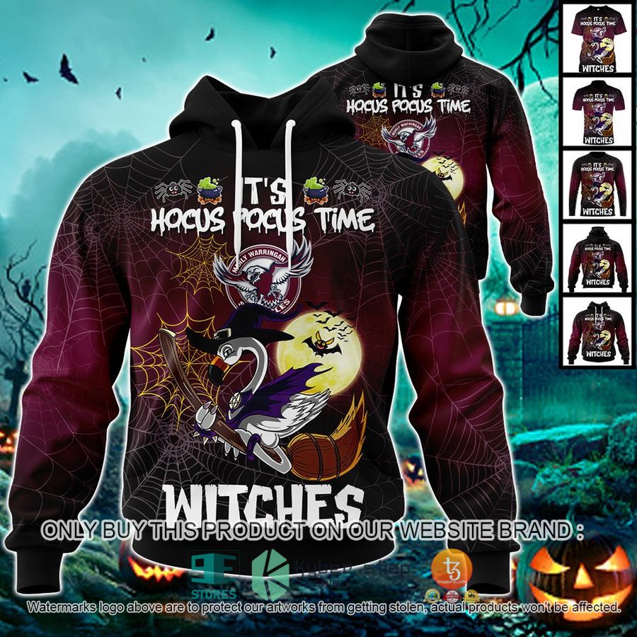NEW Manly Warringah Sea Eagles It's Hocus Pocus Time Halloween Flamingo Witches Hoodie, Shirt 1 manly warringah sea eagles its hocus pocus time halloween flamingo witches shirt hoodie 1 28716