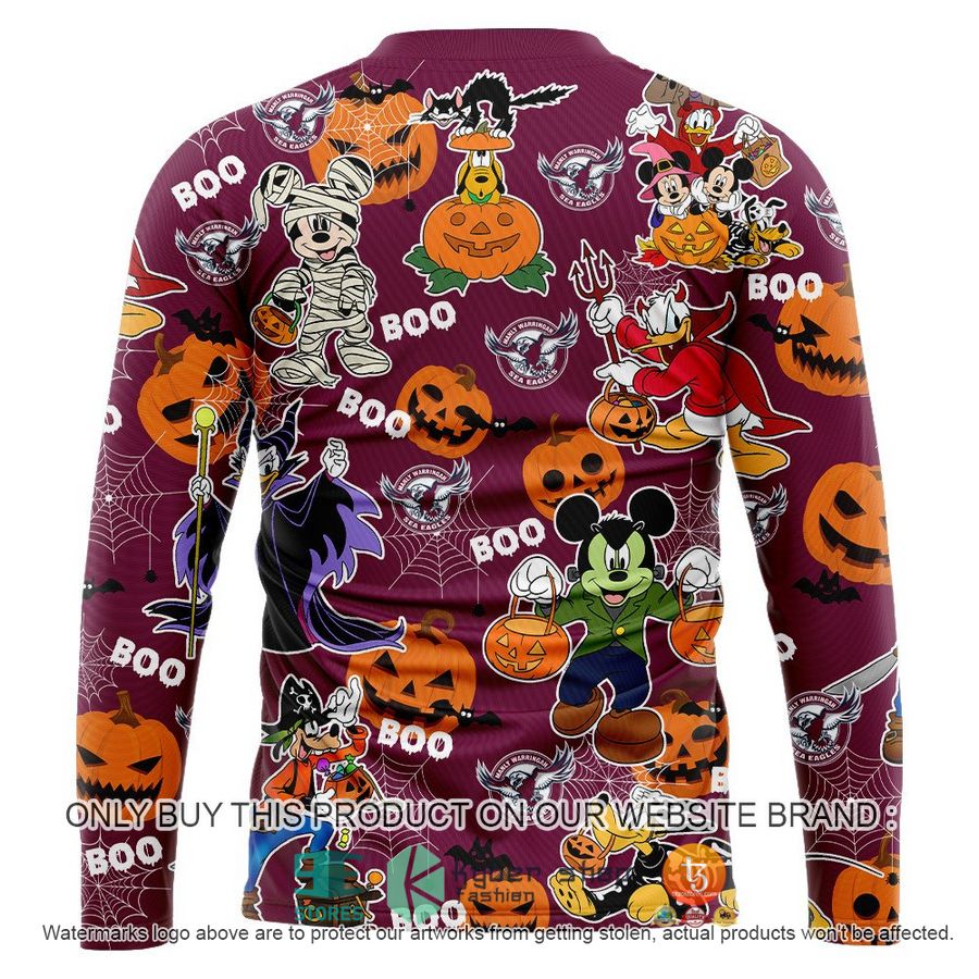 NEW Manly Warringah Sea Eagles Mickey Friends Halloween Hoodie, Shirt 12 manly warringah sea eagles mickey friends halloween shirt hoodie 12 22278