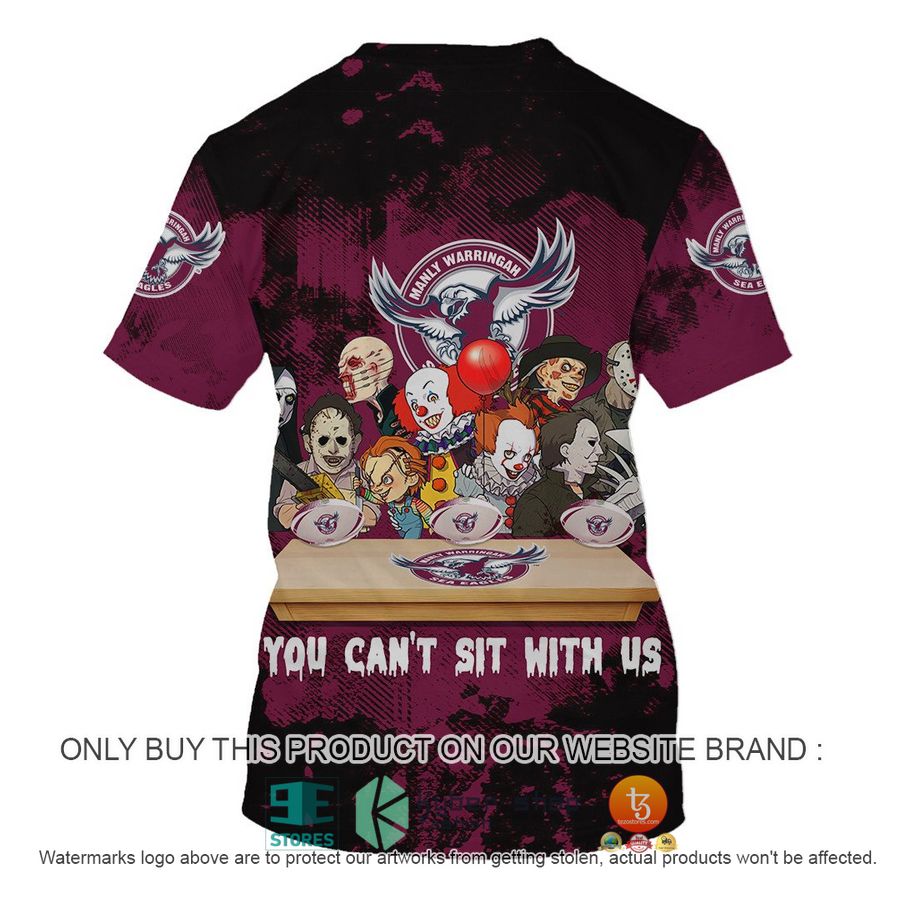 NEW Manly Warringah Sea Eagles You Can't Sit With Us Horror Movies Characters Hoodie, Shirt 10 manly warringah sea eagles you cant sit with us horror movies characters shirt hoodie 10 14562