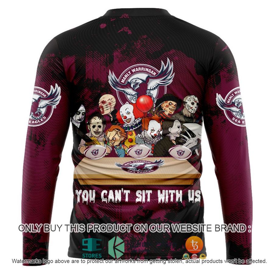 NEW Manly Warringah Sea Eagles You Can't Sit With Us Horror Movies Characters Hoodie, Shirt 12 manly warringah sea eagles you cant sit with us horror movies characters shirt hoodie 12 48783