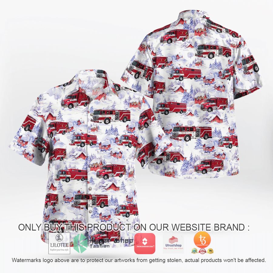 maryland north beach volunteer fire department christmas hawaiian shirt 2 69405