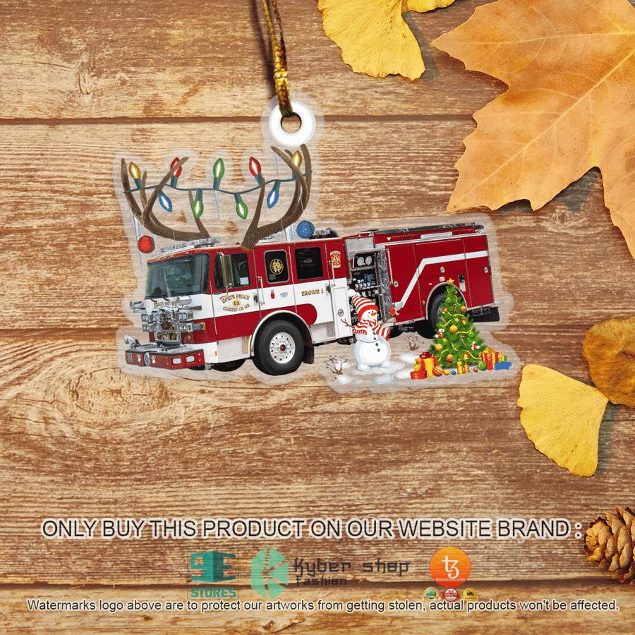 NEW Maryland North Beach Volunteer Fire Department Christmas Ornament 4 maryland north beach volunteer fire department christmas ornament 4 2244
