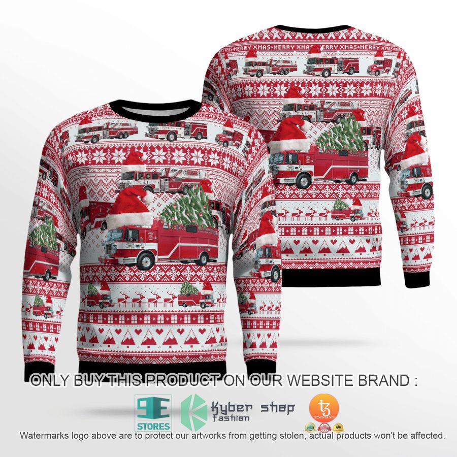 maryland north beach volunteer fire department christmas sweater sweatshirt 1 28105