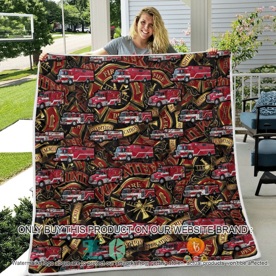 NEW Maryland North Beach Volunteer Fire Department Quilt 8 maryland north beach volunteer fire department quilt blanket 8 31165