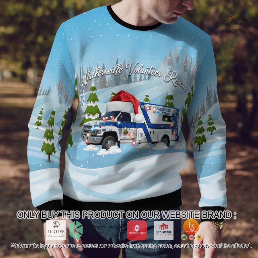 HOT Maryland, Walkersville Volunteer Rescue Christmas Sweater 11 maryland walkersville volunteer rescue christmas 3d sweater 11 75807