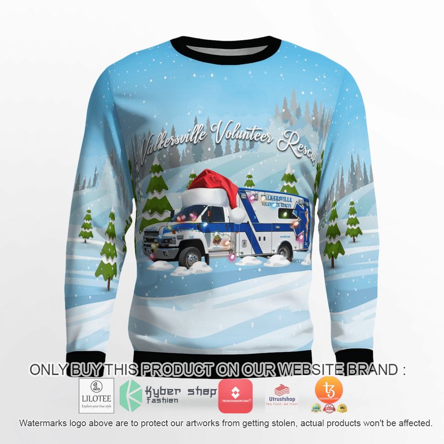 HOT Maryland, Walkersville Volunteer Rescue Christmas Sweater 6 maryland walkersville volunteer rescue christmas 3d sweater 6 8866