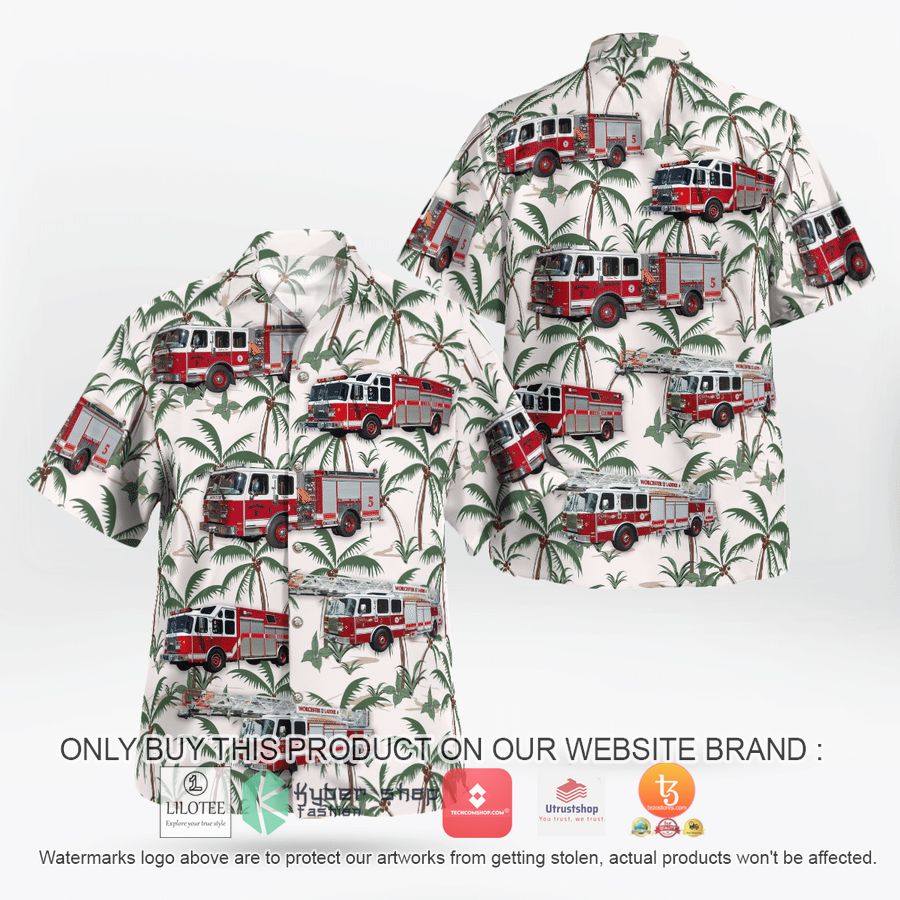 massachusetts worcester fire department hawaiian shirt 2 48870