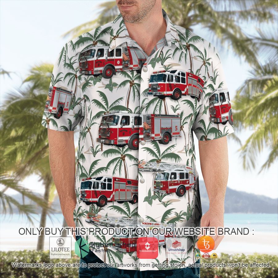 HOT Massachusetts, Worcester Fire Department Hawaiian Shirt 6 massachusetts worcester fire department hawaiian shirt 6 50004
