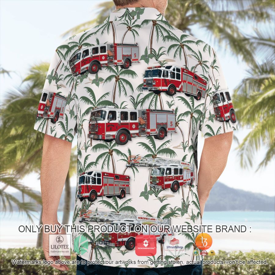 HOT Massachusetts, Worcester Fire Department Hawaiian Shirt 7 massachusetts worcester fire department hawaiian shirt 7 26137