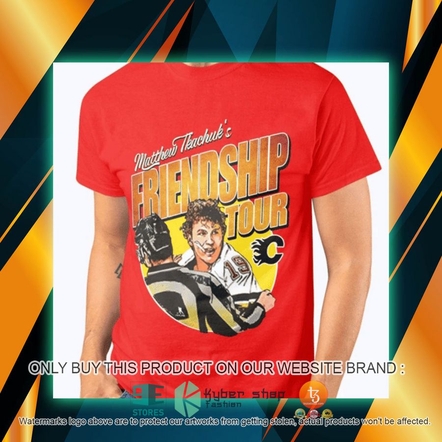 matthew tkachuks friendship tour red t shirt 1 17607