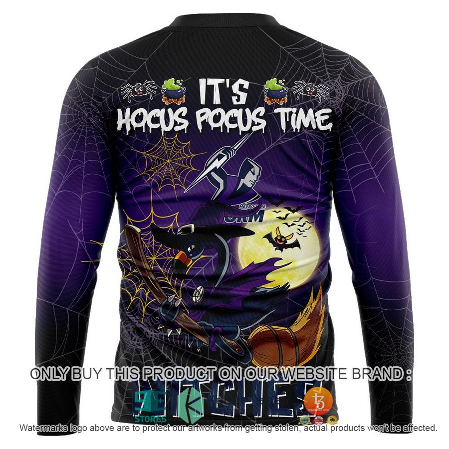 NEW Melbourne Storm It's Hocus Pocus Time Halloween Flamingo Witches Hoodie, Shirt 12 melbourne storm its hocus pocus time halloween flamingo witches shirt hoodie 12 64446