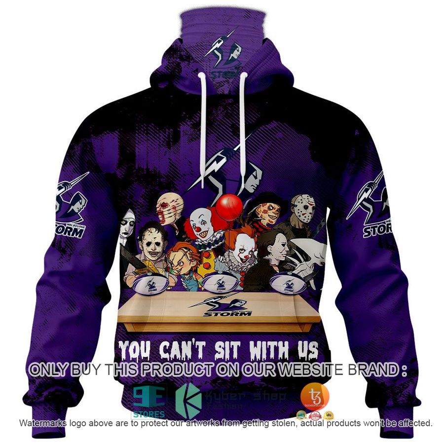NEW Melbourne Storm You Can't Sit With Us Horror Movies Characters Hoodie, Shirt 5 melbourne storm you cant sit with us horror movies characters shirt hoodie 5 91664