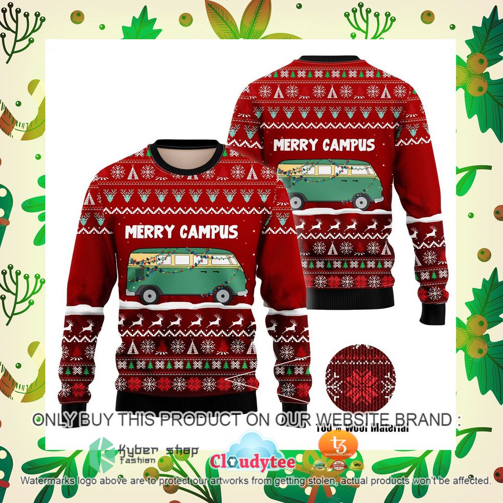 merry campus christmas sweater 1 38358