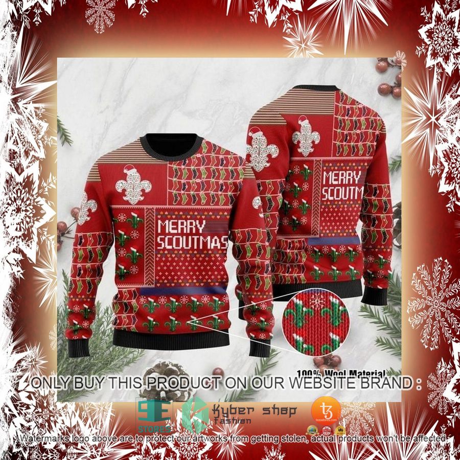 NEW Merry Scoutmas For Scouts On National Day And Christmas Time Christmas Sweatshirt, Sweater 2 merry scoutmas for scouts on national ugly sweater day and christmas time christmas ugly sweater 2 33322
