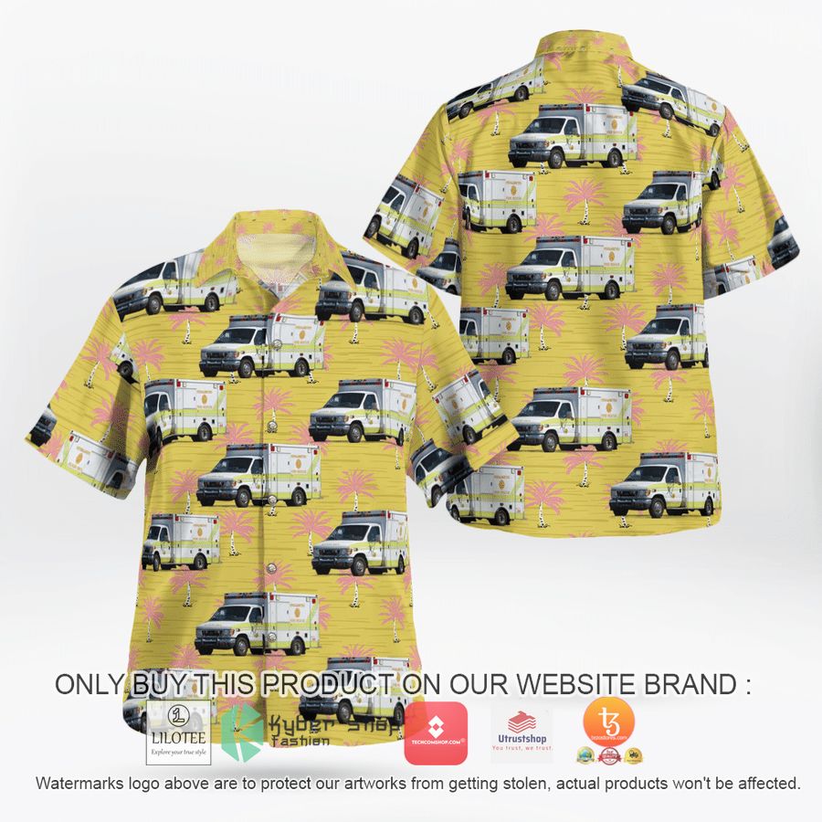 mesa arizona rural metro ambulance hawaiian shirt 2 11279