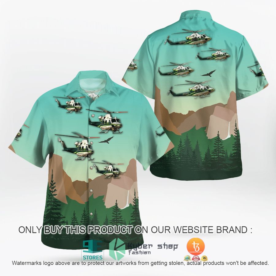 miami dade fire rescue bell 412ep hawaiian shirt 1 80931