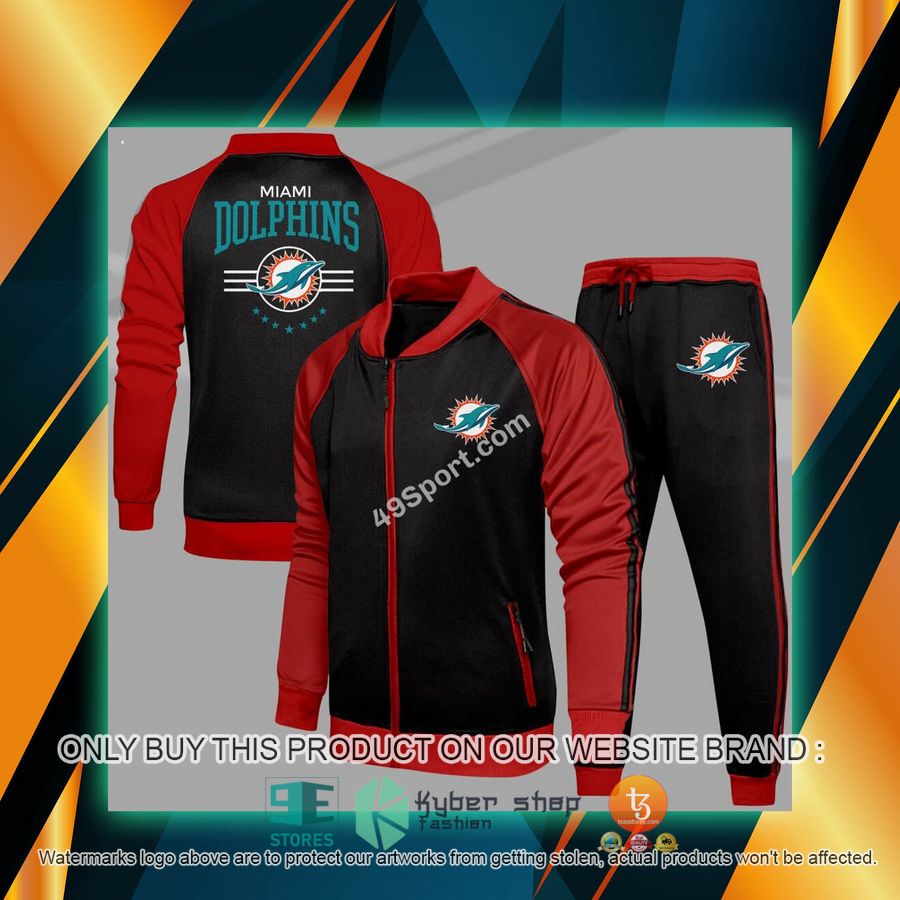 miami dolphins logo sport tracksuit 1 4350