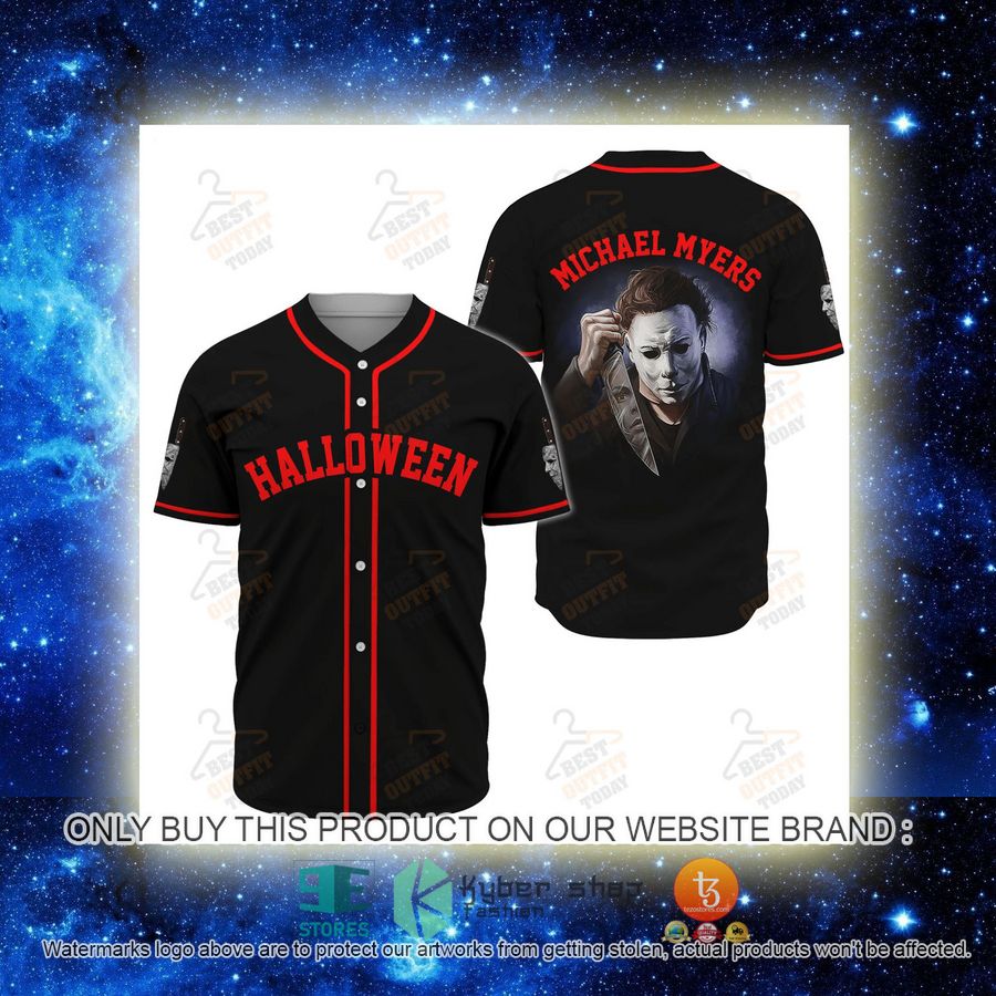 NEW Michael Myers - Halloween Baseball Shirt 2 michael myers halloween baseball jersey 2 21753