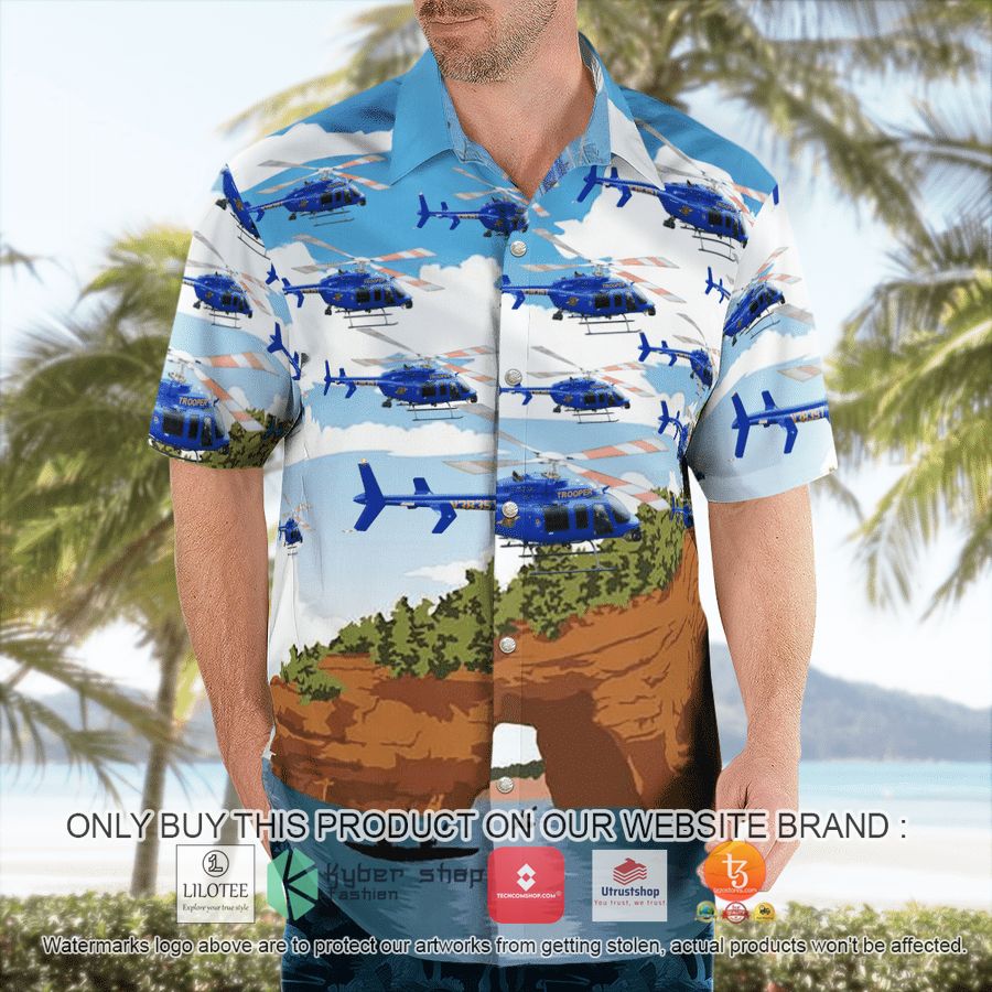 HOT Michigan Police Helicopter Hawaiian Shirt 6 michigan police helicopter hawaiian shirt 6 18278