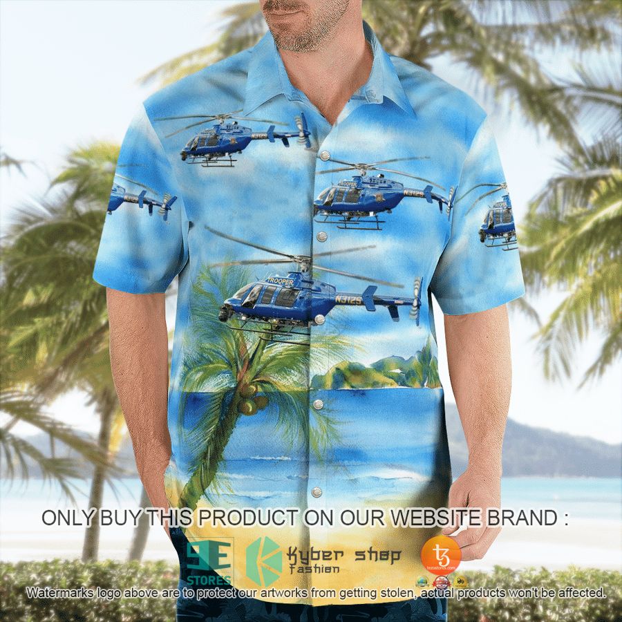 NEW Michigan State Police Bell 407GX Hawaii Shirt 6 michigan state police bell 407gx hawaiian shirt 6 30027