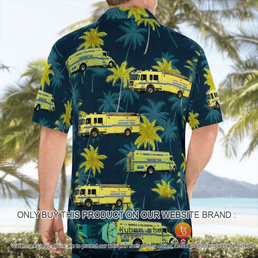 NEW Minneapolis Saint Paul International Airport Fire Department Hawaii Shirt 7 minneapolis saint paul international airport fire department hawaiian shirt 7 79365