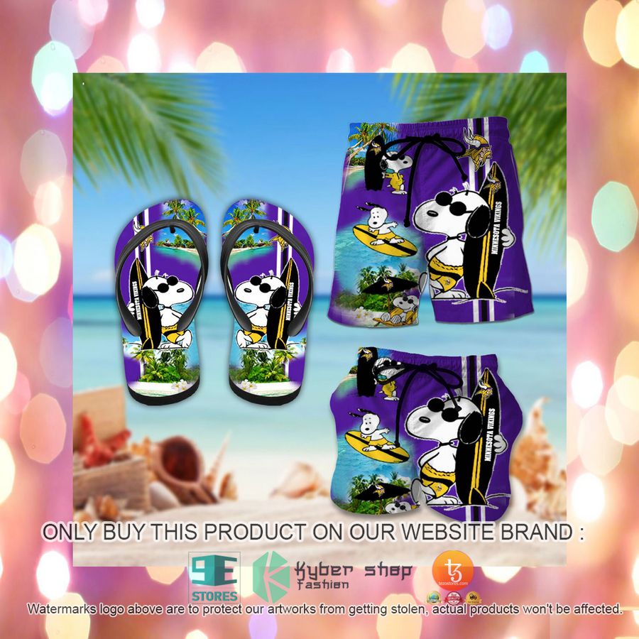 HOT Minnesota Vikings Snoopy Surfing Hawaiian Shirt, Short 6 minnesota vikings nfl hawaiian shirt short 6 82560