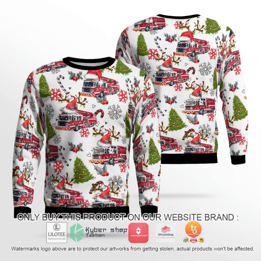 morrisville north carolina morrisville fire rescue department christmas 3d sweater 1 62710