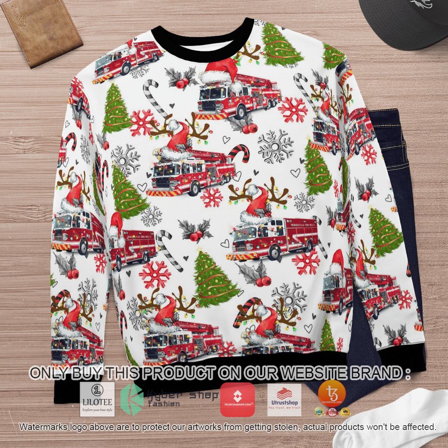 HOT Morrisville, North Carolina Morrisville Fire-Rescue Department Christmas Sweater 6 morrisville north carolina morrisville fire rescue department christmas 3d sweater 6 93628