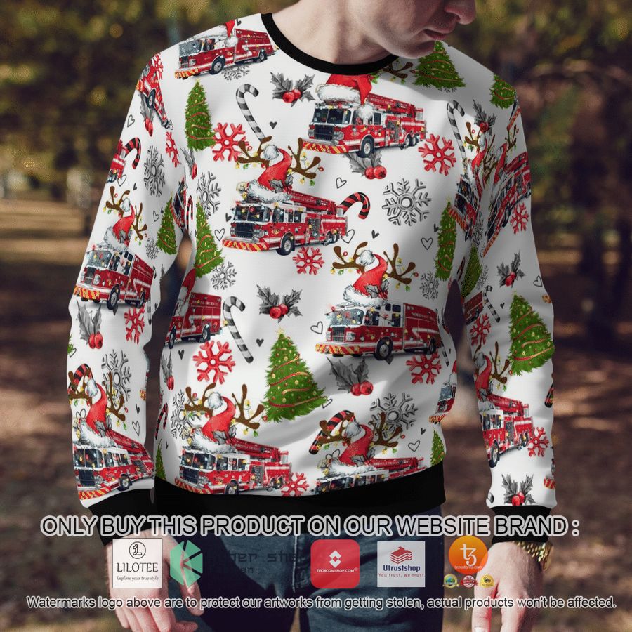 HOT Morrisville, North Carolina Morrisville Fire-Rescue Department Christmas Sweater 7 morrisville north carolina morrisville fire rescue department christmas 3d sweater 7 97595