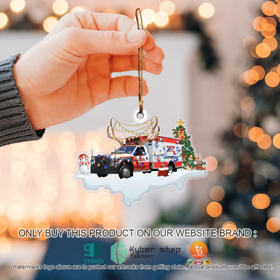 NEW Nanuet New York Nanuet EMS Ford F 450 Type 1 Horton Ambulance Christmas Ornament 12 nanuet new york nanuet ems ford f 450 type 1 horton ambulance christmas ornament 12 6822