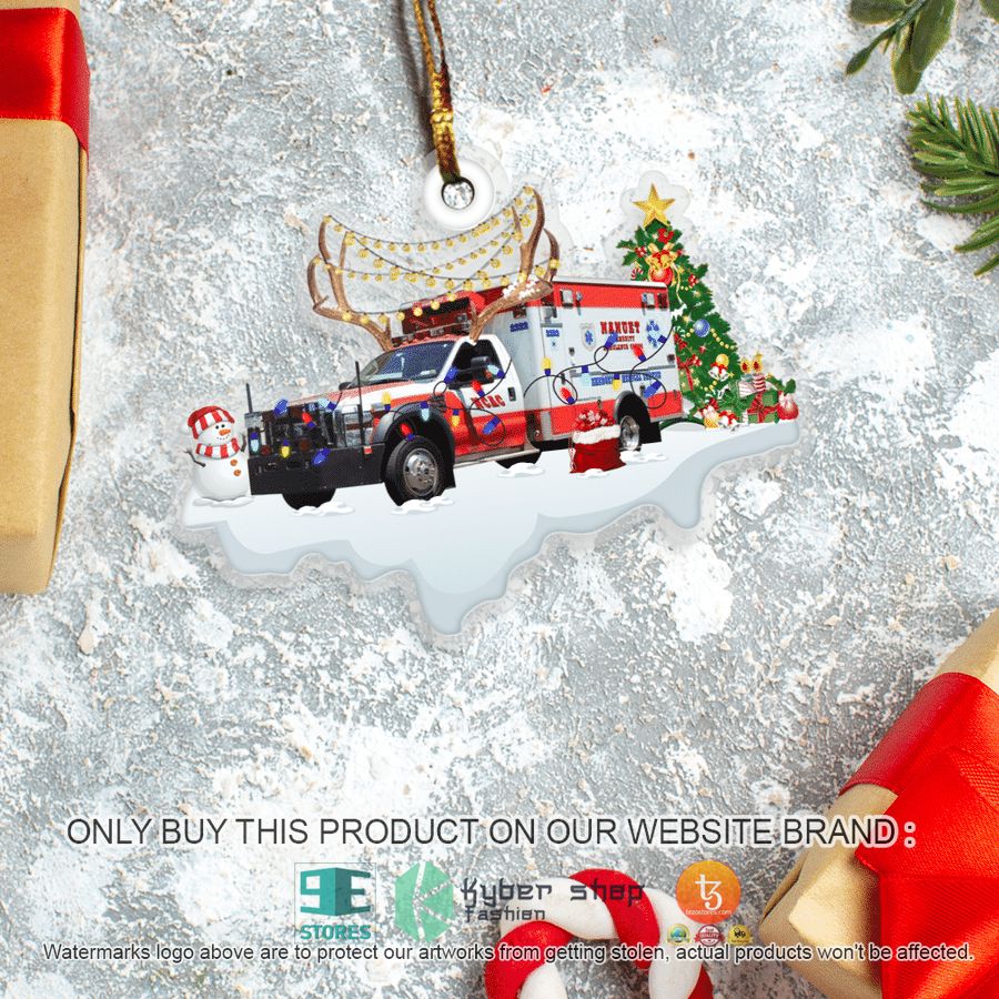 NEW Nanuet New York Nanuet EMS Ford F 450 Type 1 Horton Ambulance Christmas Ornament 6 nanuet new york nanuet ems ford f 450 type 1 horton ambulance christmas ornament 6 3767