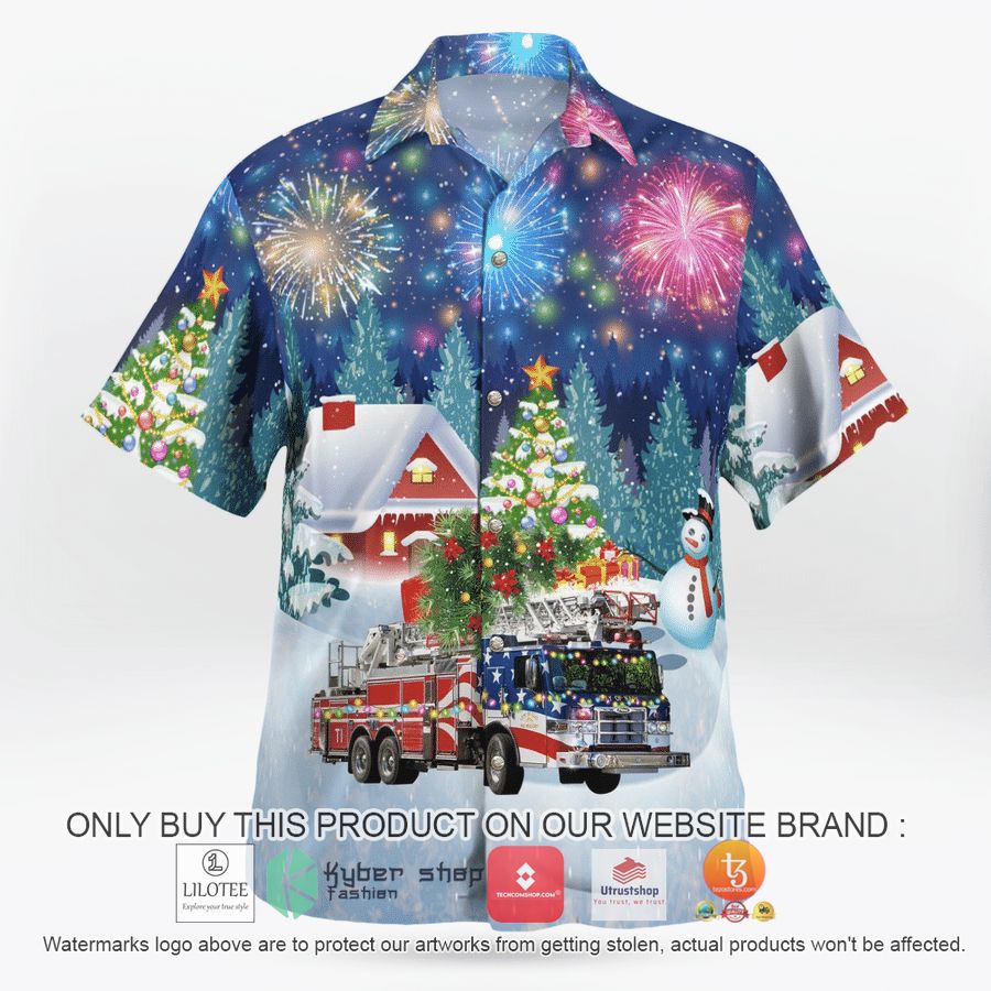 HOT Napa Fire Department Christmas Hawaiian Shirt 7 napa fire department christmas hawaiian shirt 7 72936