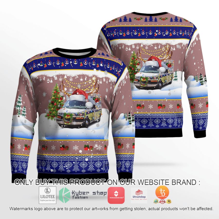 nature coast ems christmas 3d sweater 1 32864